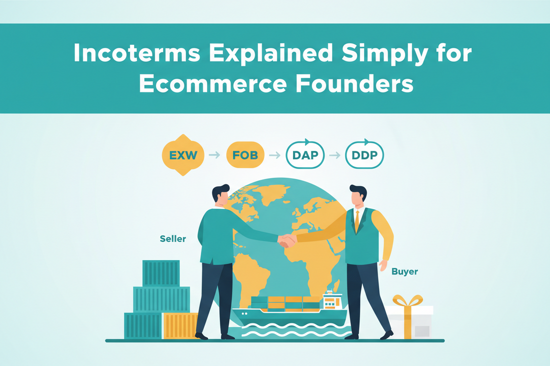 Incoterms Explained Simply for Ecommerce Founders