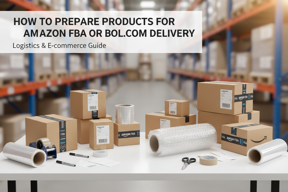 How to Prepare Products for Amazon FBA or Bol.com Delivery