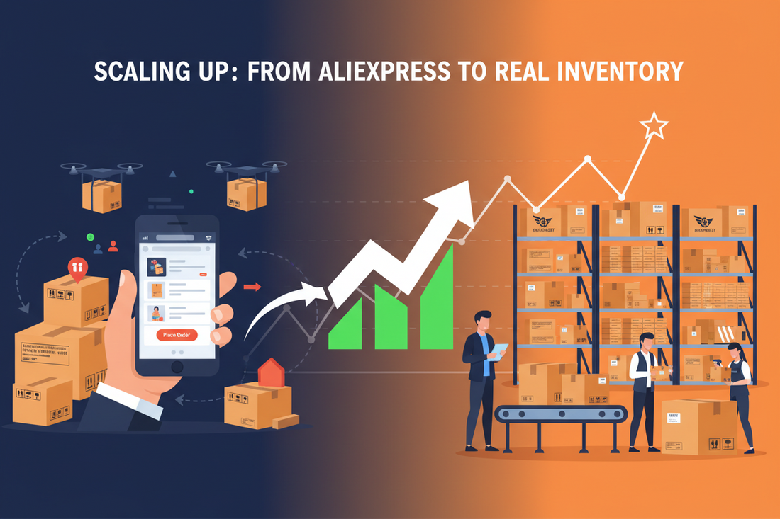 How to Scale from AliExpress Dropshipping to Real Inventory