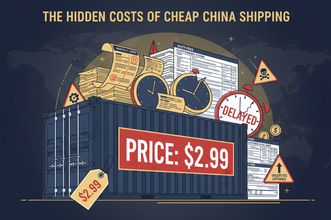 Why Cheap Shipping from China Can Become Expensive Later